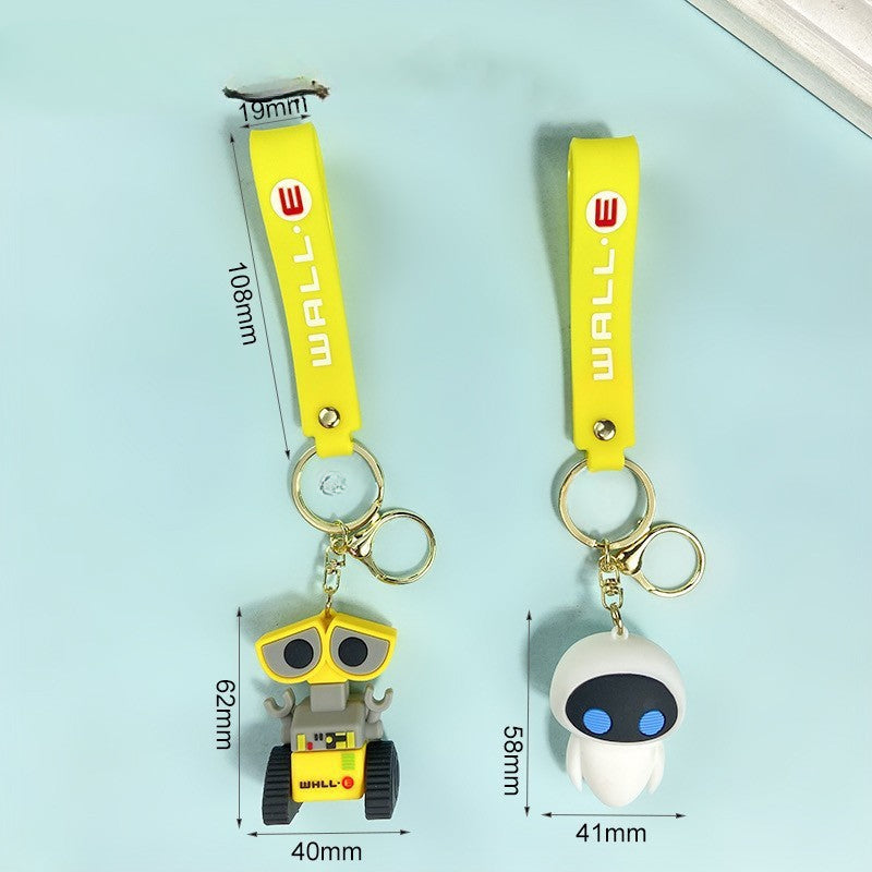 Wholesale Cartoon PVC Soft Glue Cute Keychain ACCVIP-KC-QiWei005