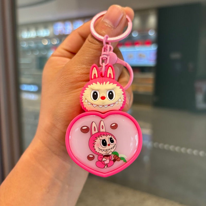 Wholesale Love Cartoon Doll Night Light Keychain ACCVIP-KC-ZeCi003