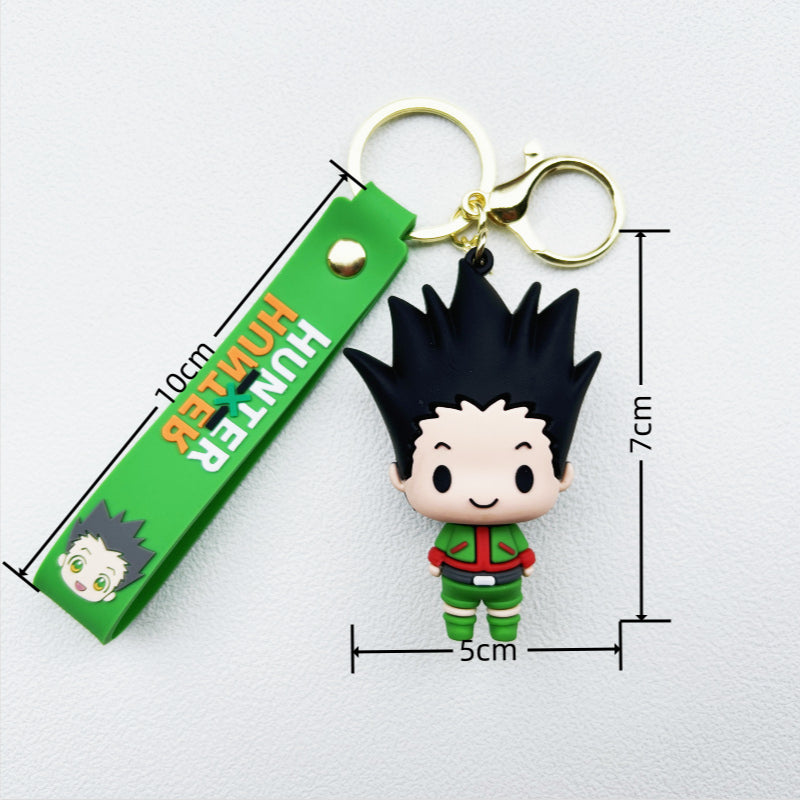Wholesale Cartoon PVC Soft Glue Keychain ACCVIP-KC-WuY004