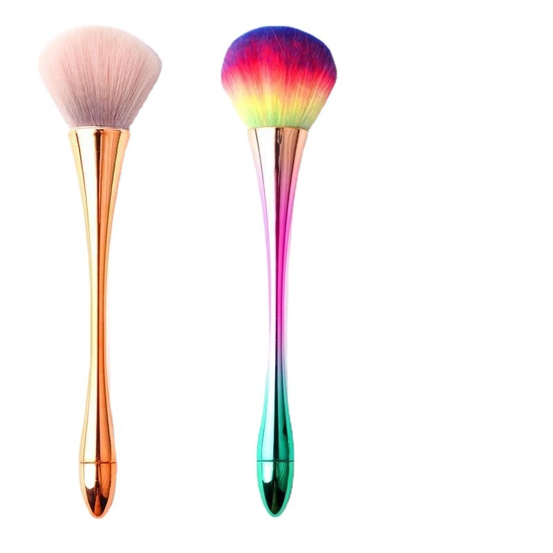 Wholesale Plastic Small Waist Loose Powder Blush Makeup Brush ACC-MB-Fengg002