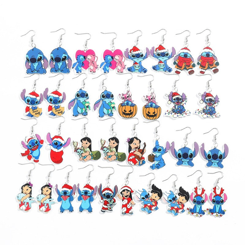Wholesale Cartoon Anime Acrylic Earrings ACCVIP-ES-Boshuo001