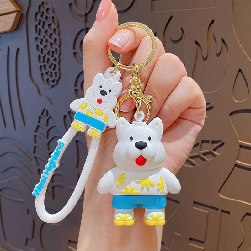 Wholesale Cartoon Cute Puppy Keychains ACC-KC-ZhongChi004