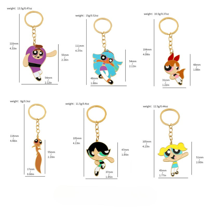 Wholesale Cute Cartoon Character Keychains ACCVIP-KC-Boshuo003