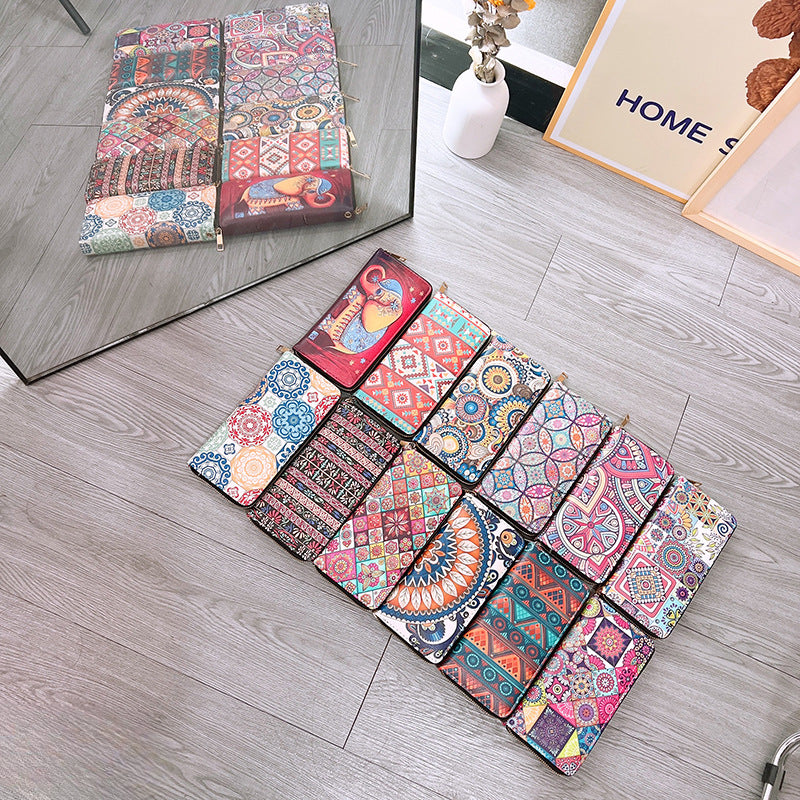 Wholesale Ethnic Style Ladies Wallet Vintage Clutch Bag ACC-WT-Mengs001