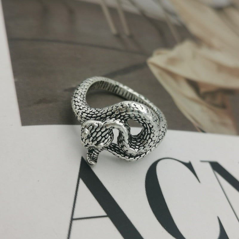 Wholesale Snake Mouth Adjustable Ring ACC-RS-Nisen009