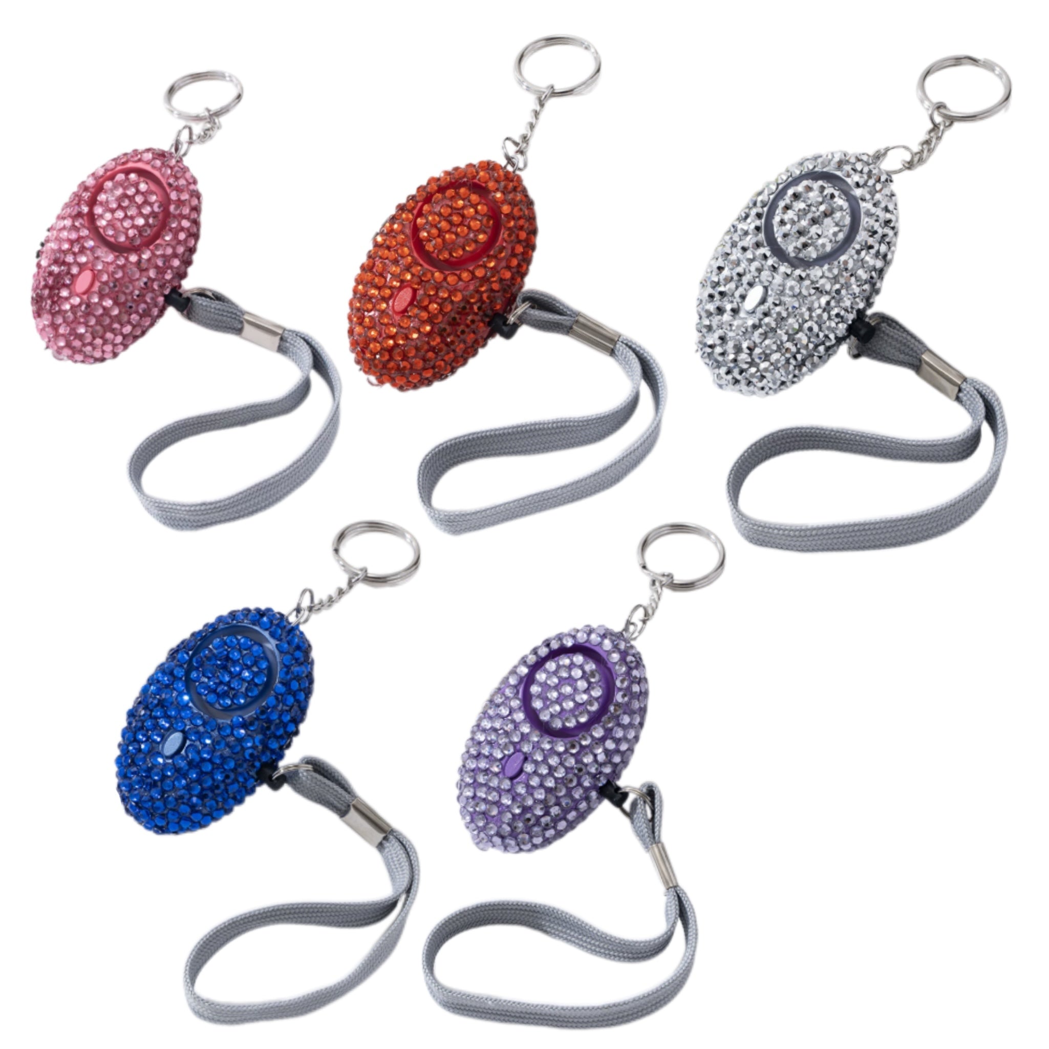 Wholesale 5pcs/set Multifunctional Rhinestone Charging Keychain ACCHW-KC-ZhiYa003
