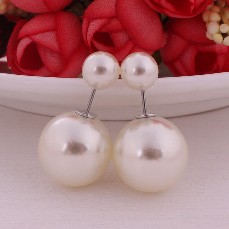 Wholesale Double Sided Pearl Candy Earrings ACC-ES-YueSen002