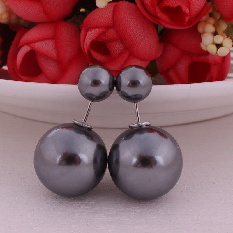 Wholesale Double Sided Pearl Candy Earrings ACC-ES-YueSen002