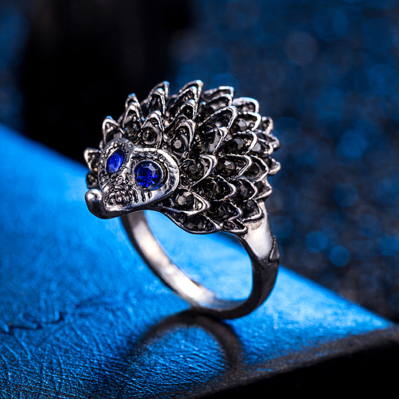 Anello in lega di riccio piccolo all'ingrosso