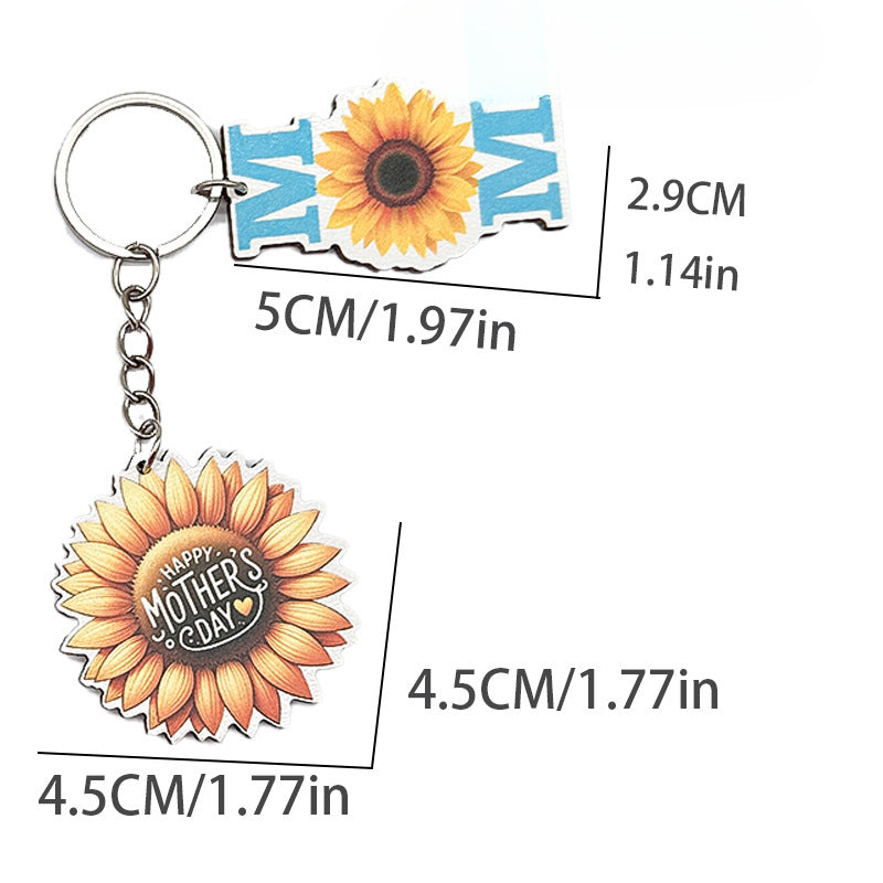 Wholesale Mother's Day Love MAMA Keychain Creative Keychain ACC-KC-TuoYi004