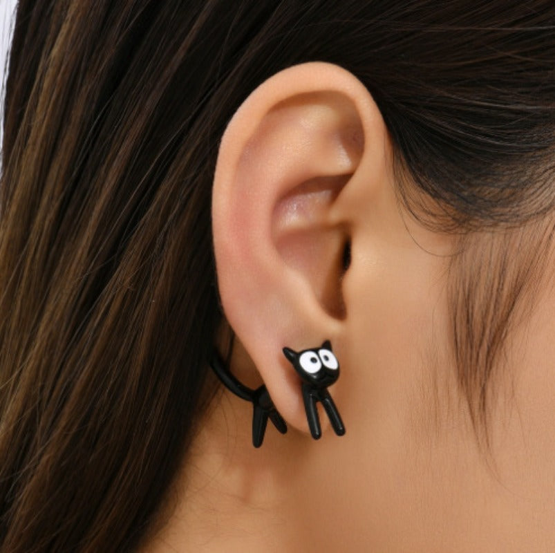 Wholesale Cute Cat Detachable Earrings ACC-ES-FuSu022