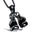 Wholesale Punk Style Fist Titanium Steel Necklace