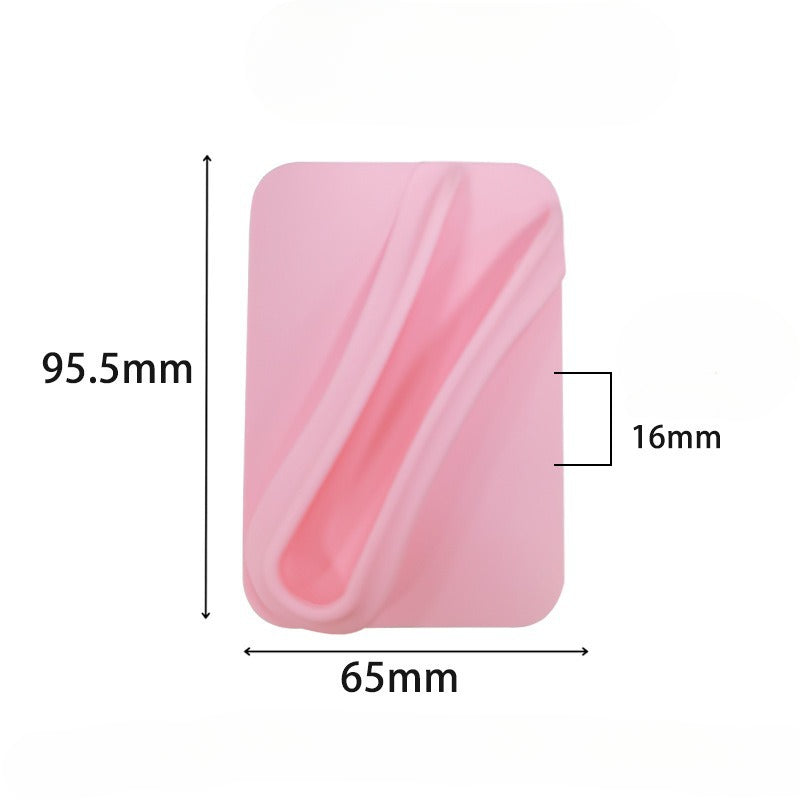 Wholesale Soft Glue Adhesive Lip Glaze Bracket Soft Shell Mobile Phone Case ACC-PC-MoSi001