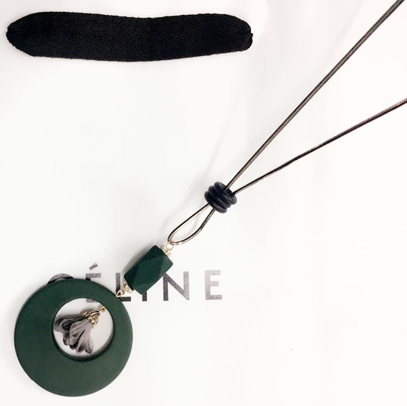 Wholesale Long tassel pearl necklace