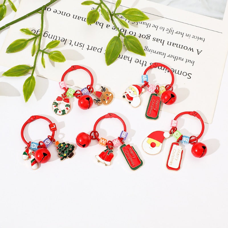 Wholesale Christmas Creative Exquisite Doll Keychain  ACC-KC-KeFeng002