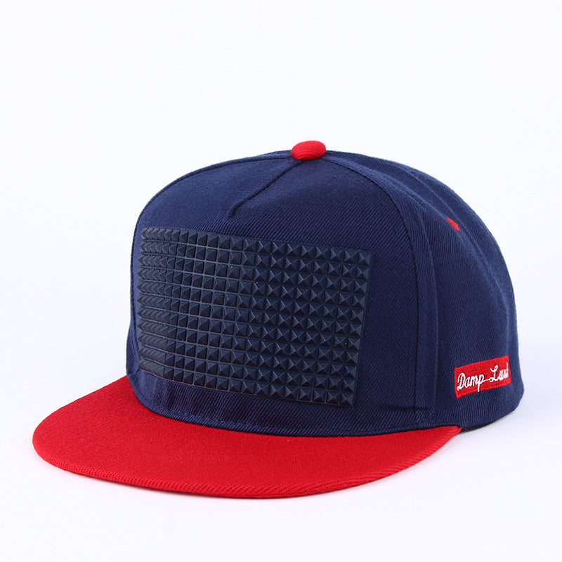 Wholesale  Hip Hop Hat Offset Printing Flat Brim Hat Baseball Cap