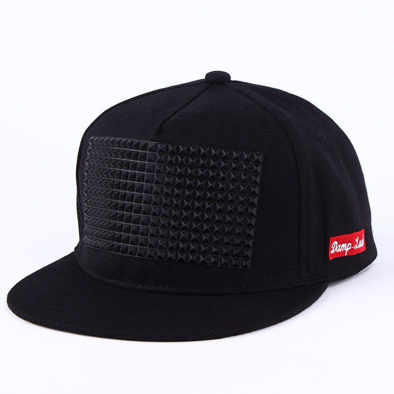Wholesale  Hip Hop Hat Offset Printing Flat Brim Hat Baseball Cap