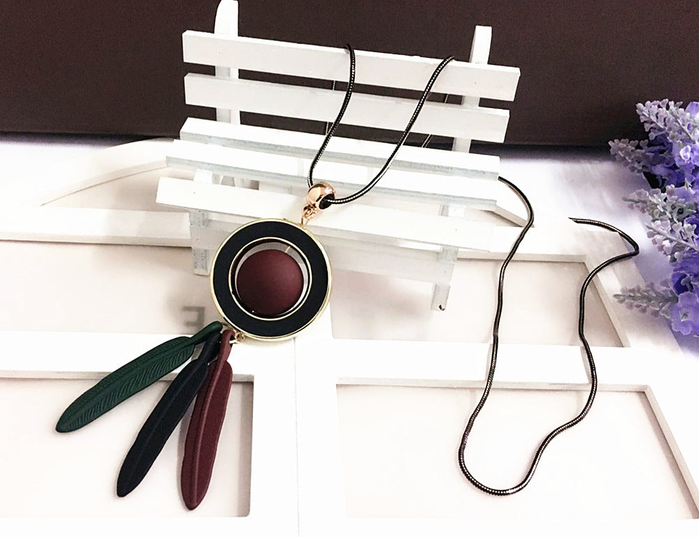 Wholesale Long tassel pearl necklace