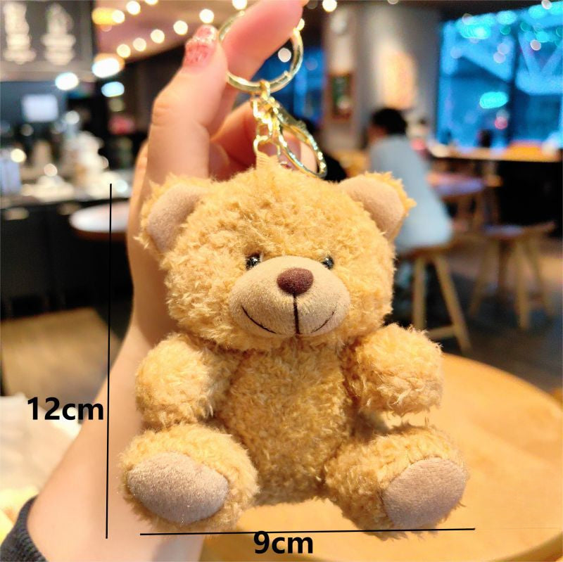 Wholesale Cartoon Plush Bear Keychains Lanyard Keychain Keychain Wallet ACC-KC-AiLe002