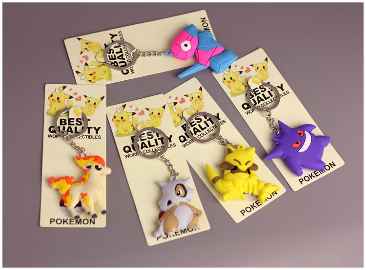 Wholesale Cartoon Cute PVC Keychain