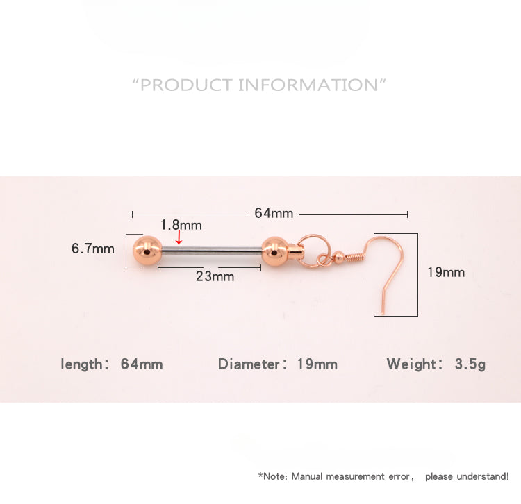 Wholesale Beadable Earrings Bars DIY Beaded Earrings ACC-ES-BF001