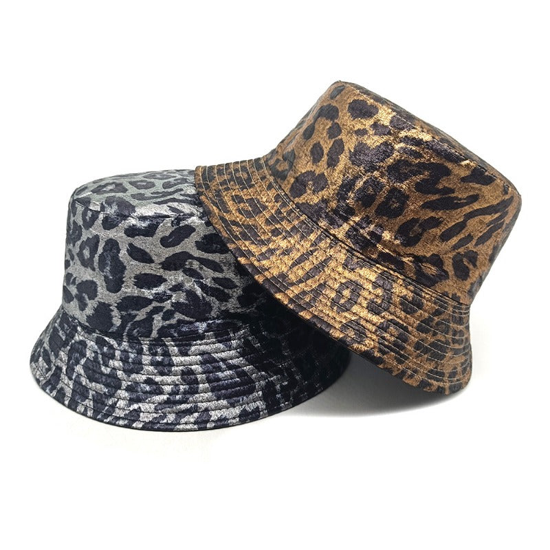Wholesale Fashion Leopard Bucket Hat ACC-HT-ShunMa016