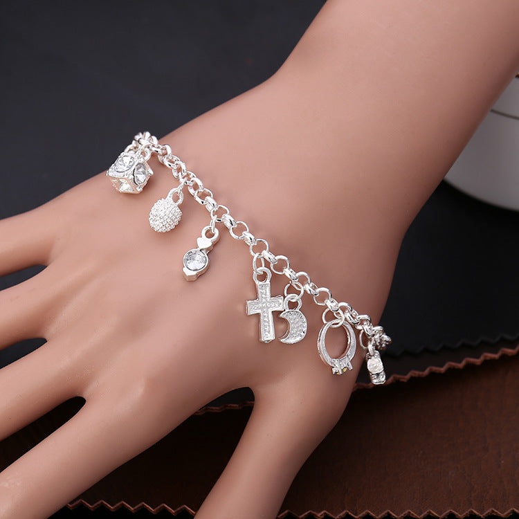 Wholesale 925 silver temperament fashion  bracelet