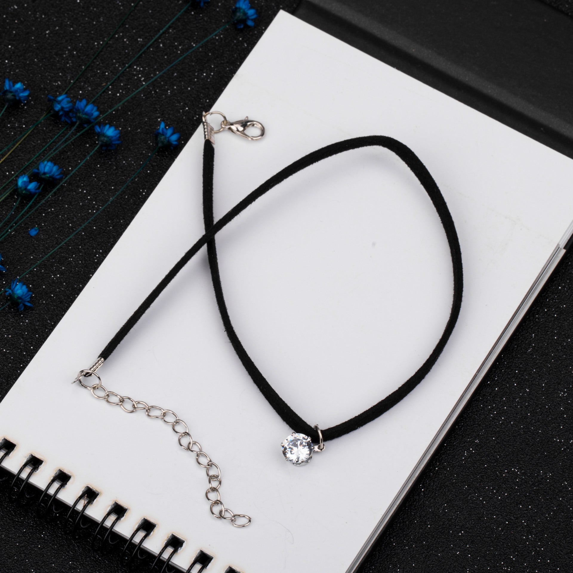 Wholesale  velvet lace neckband collar women's short clavicle chain necklaces