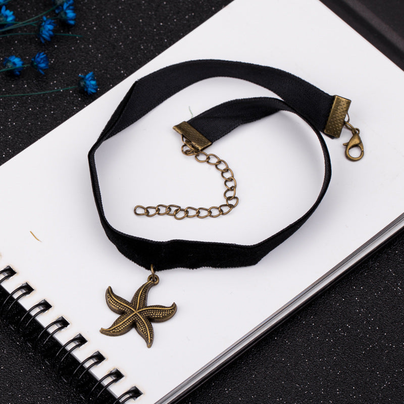 Wholesale  Vintage Velvet Lace Necklace