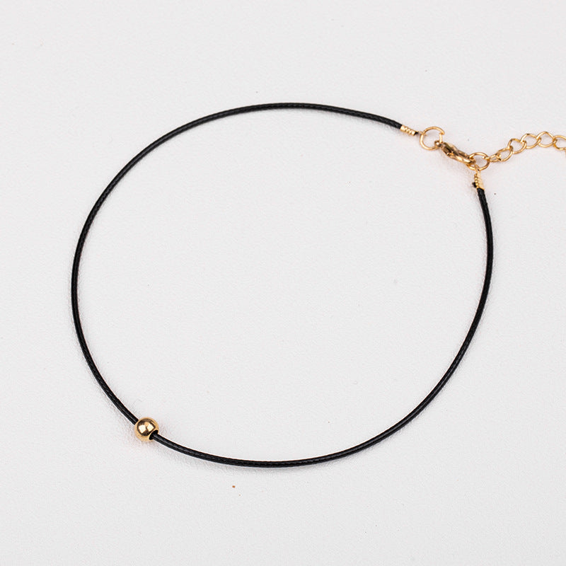 Wholesale  velvet lace neckband collar women's short clavicle chain necklaces