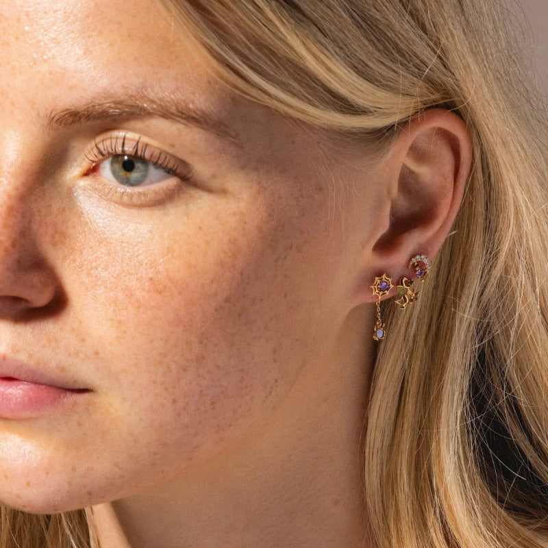 Wholesale Halloween Demon Spider Earrings ACC-ES-XuanChi001