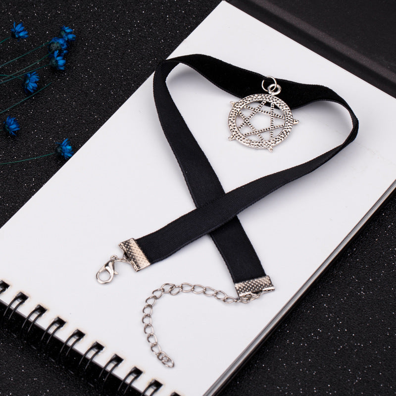 Wholesale  Vintage Velvet Lace Necklace