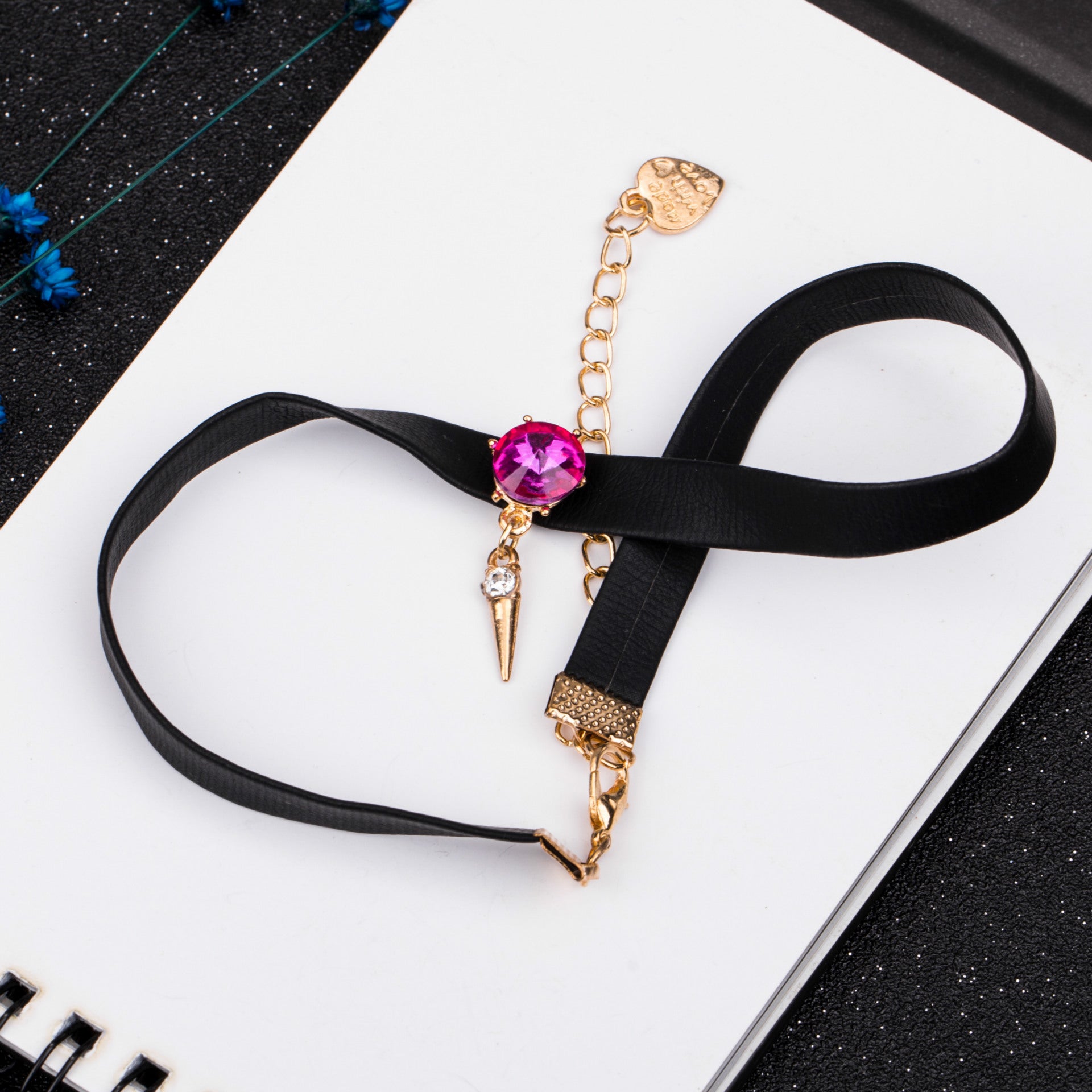 Wholesale  velvet lace neckband collar women's short clavicle chain necklaces