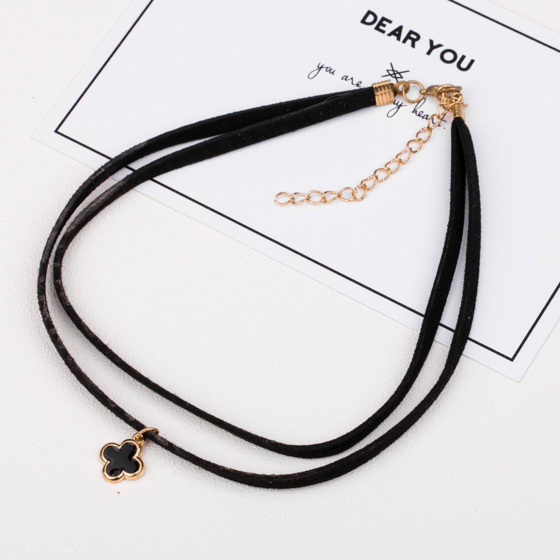 Wholesale  velvet lace neckband collar women's short clavicle chain necklaces