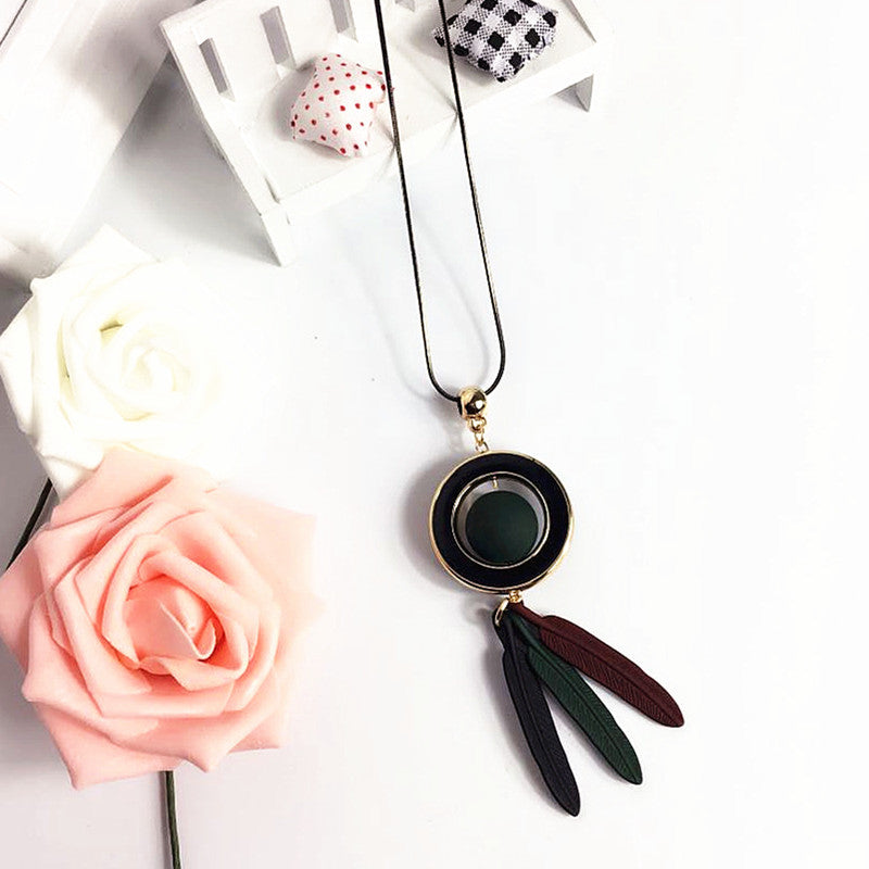 Wholesale Long tassel pearl necklace