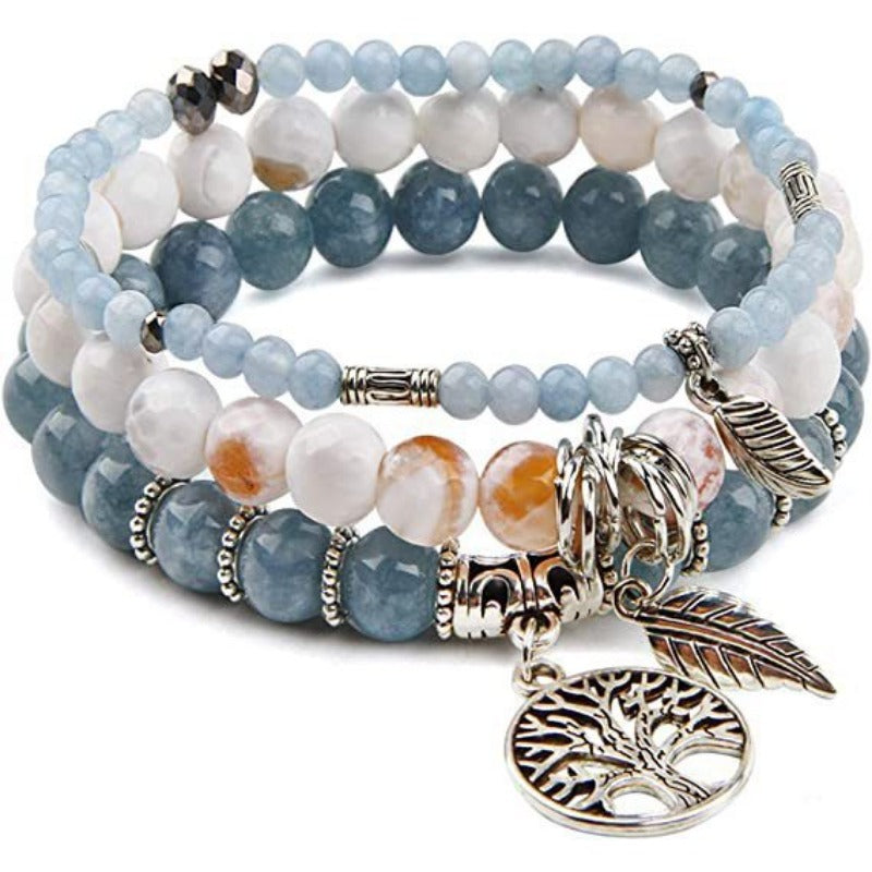 Wholesale of Natural Stone Tree of Life Bracelets ACC-BT-Zhongh003