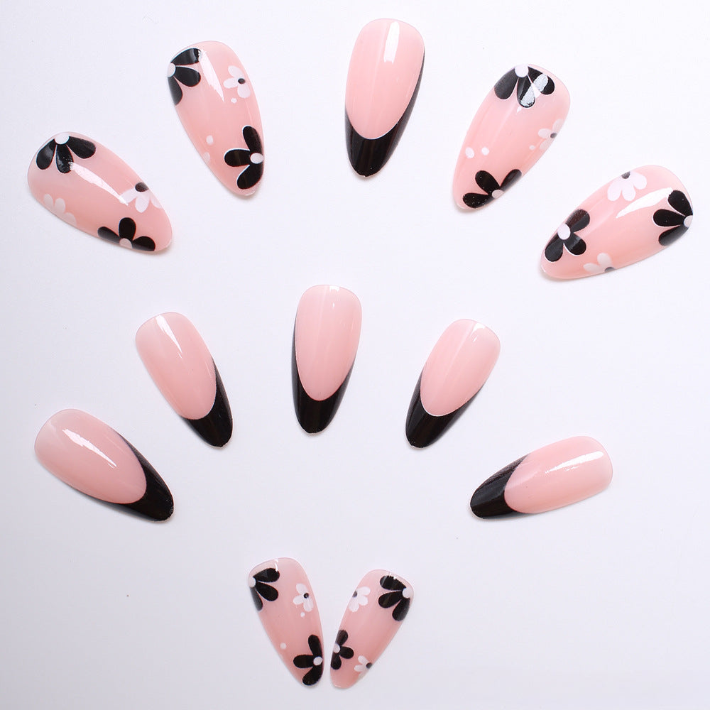 Wholesale 24 Pieces/box Press-on Nails Kits Nail Stickers ACC-NS-XingNai027
