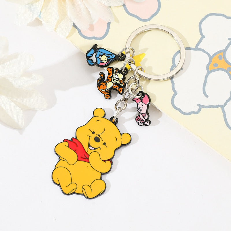 Wholesale Anime Cartoon Bear Alloy Pendant Keychain ACC-KC-Guangy001
