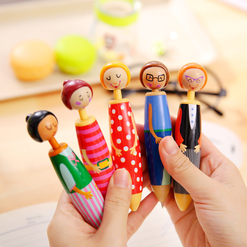 Wholesale cartoon doll ballpoint pen