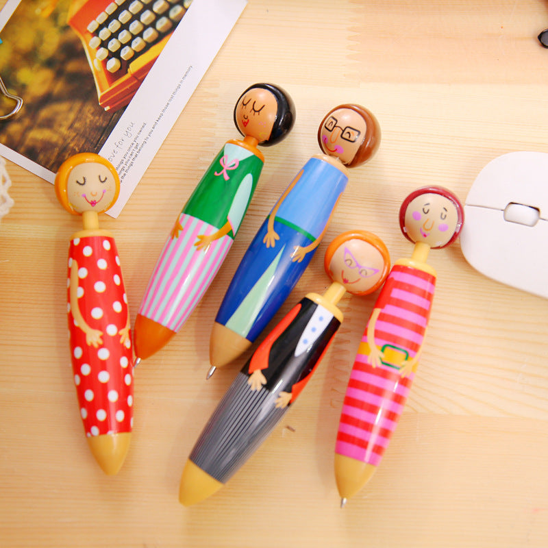 Wholesale cartoon doll ballpoint pen