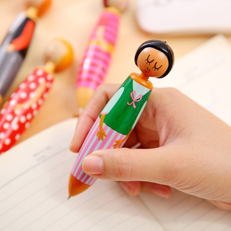 Wholesale cartoon doll ballpoint pen
