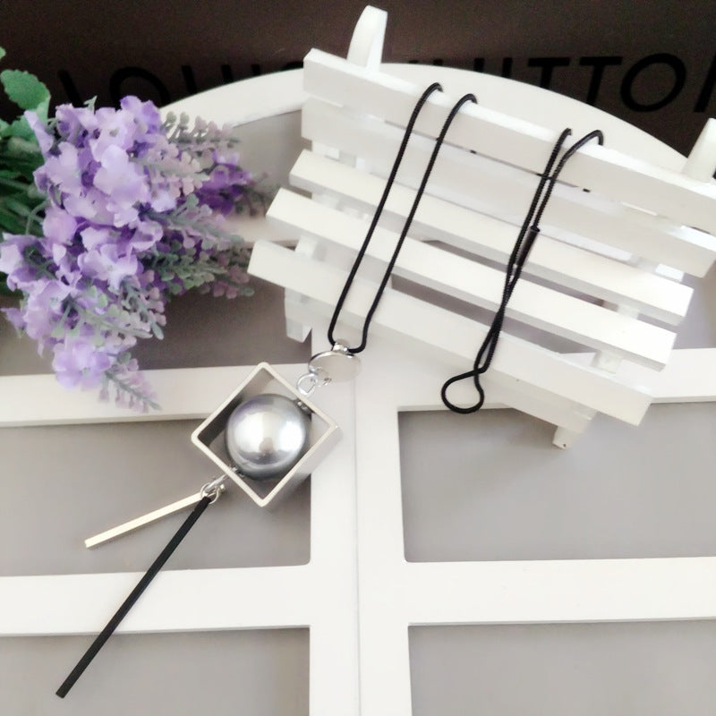 Wholesale  Long Necklace  Wooden Pendant Pendant Accessories