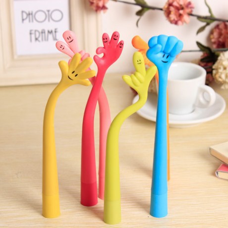 Wholesale Creative ballpoint pen flexible finger pen fun  pen