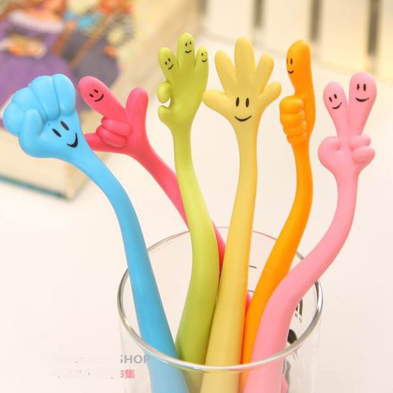 Wholesale Creative ballpoint pen flexible finger pen fun  pen