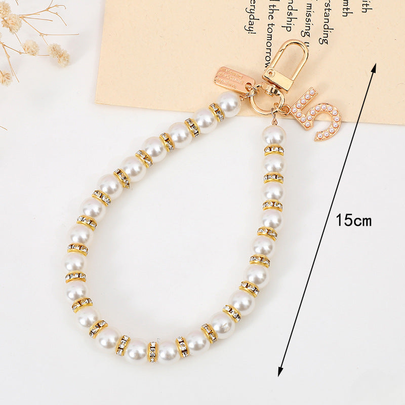 Wholesale Beaded Love Lanyard Keychains ACC-KC-GeLian005