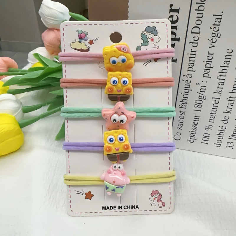 Wholesale 10pcs Cute Cartoon Character Children's Hair Bands ACCVIP-HS-Yimu002