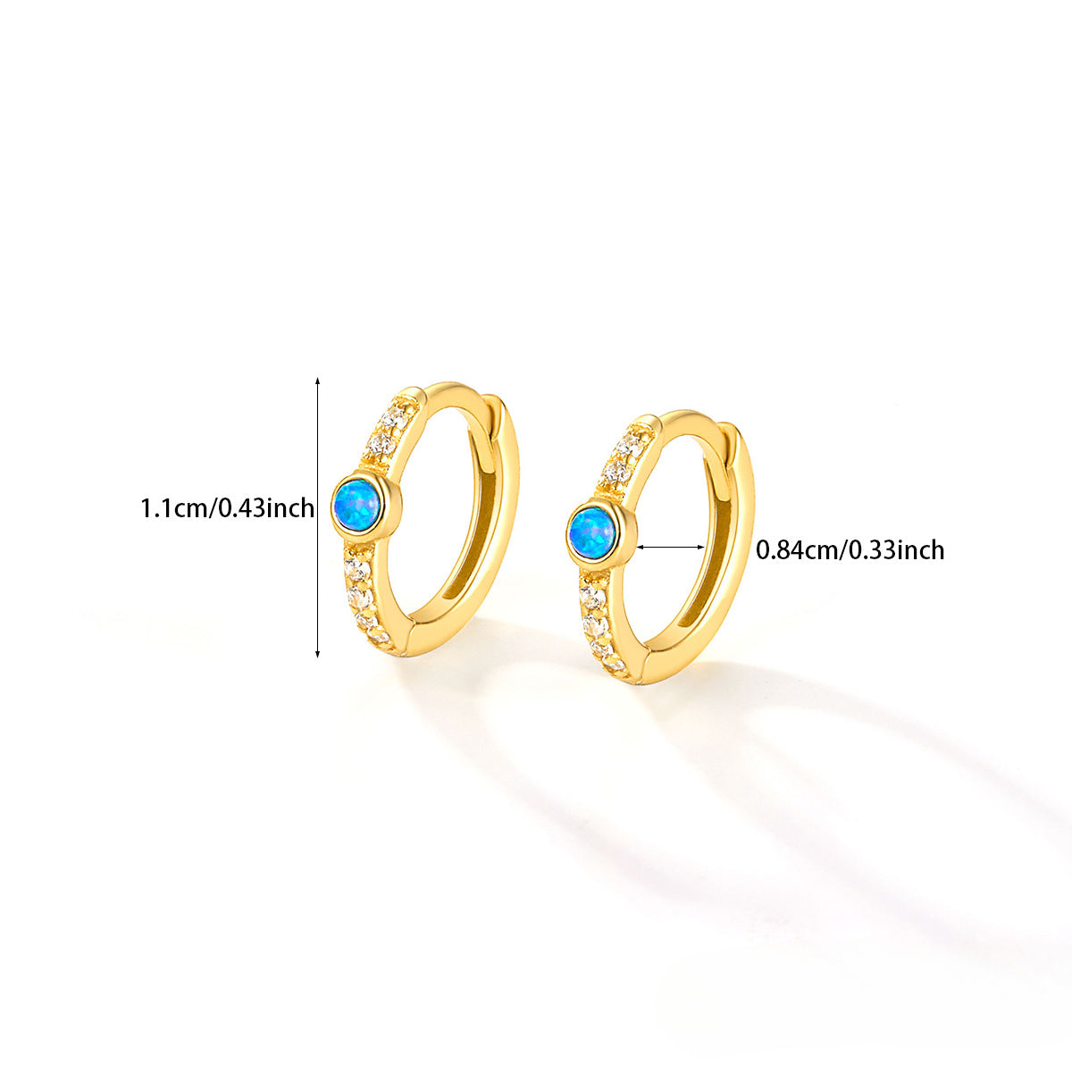 Wholesale S925 Silver Starry Sky Oil Drop Vintage Sterling Silver Earrings ACC-ES-JingXu003