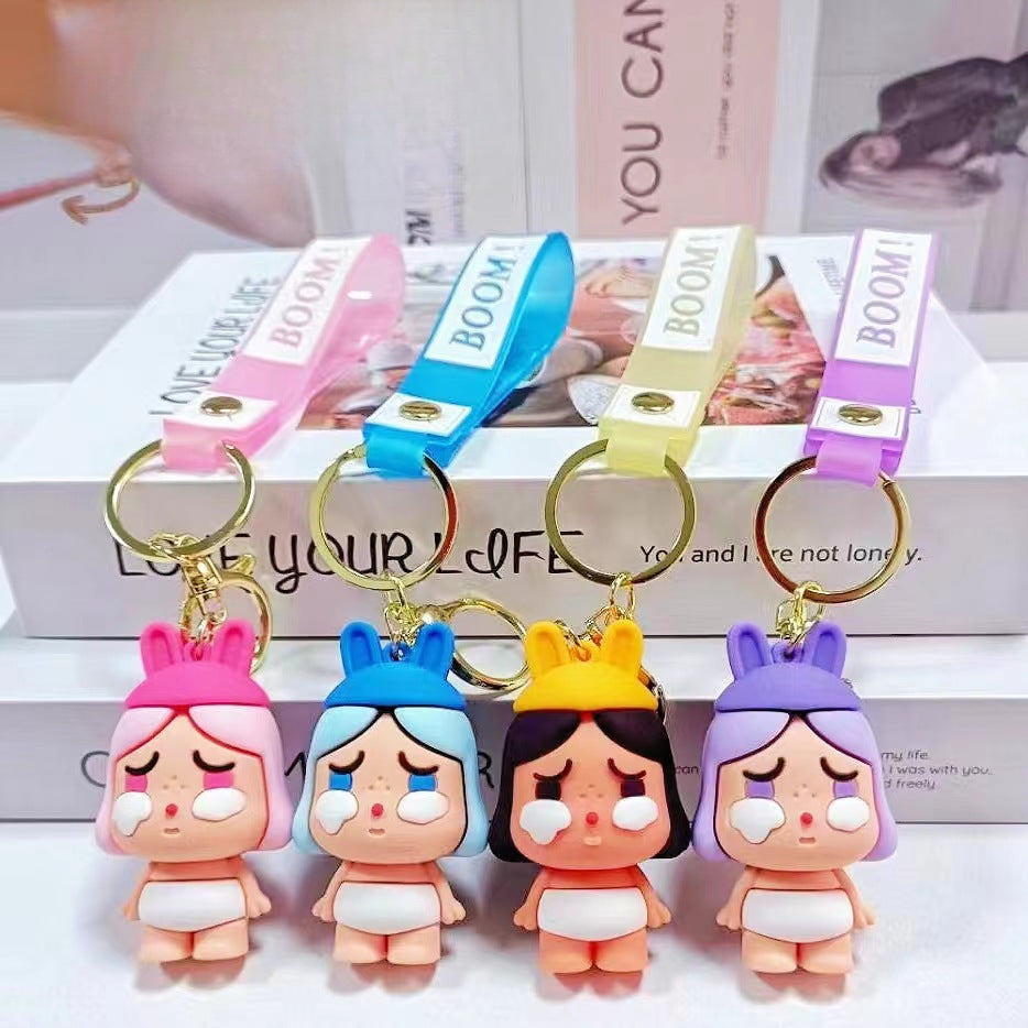 Wholesale Cartoon Doll Silicone Creative Keychain ACC-KC-SJ016
