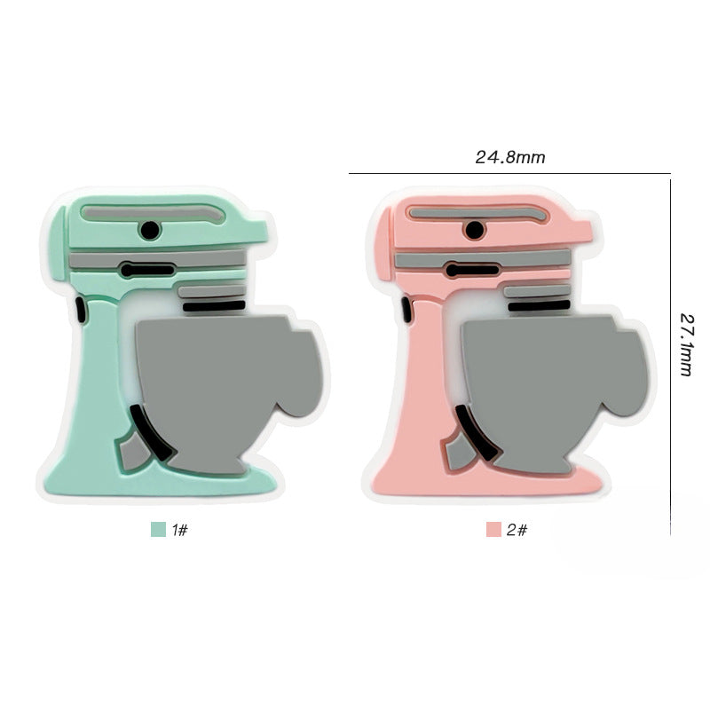 Wholesale 10pcs Blender Silicone Beads DIY Handmade Beaded Pen Accessories ACC-BDS-WDX050