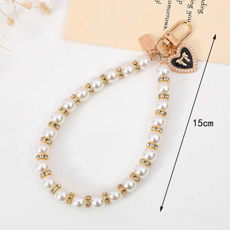 Wholesale Beaded Love Lanyard Keychains ACC-KC-GeLian005